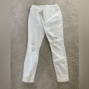 Dolce & Gabbana White Cropped Pants